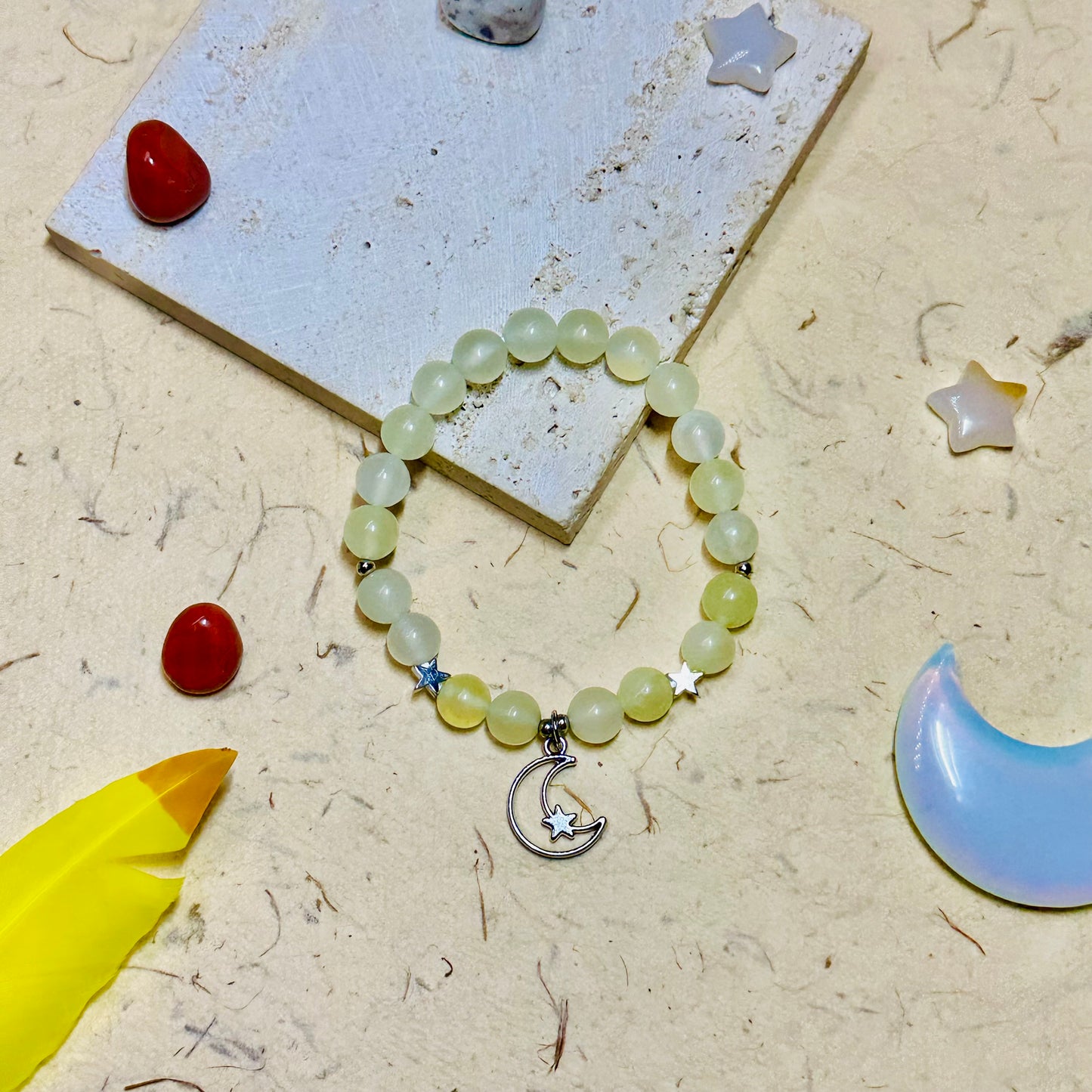 Shine with Our Moon Star Bracelet - Unique Jewelry for Women and Men