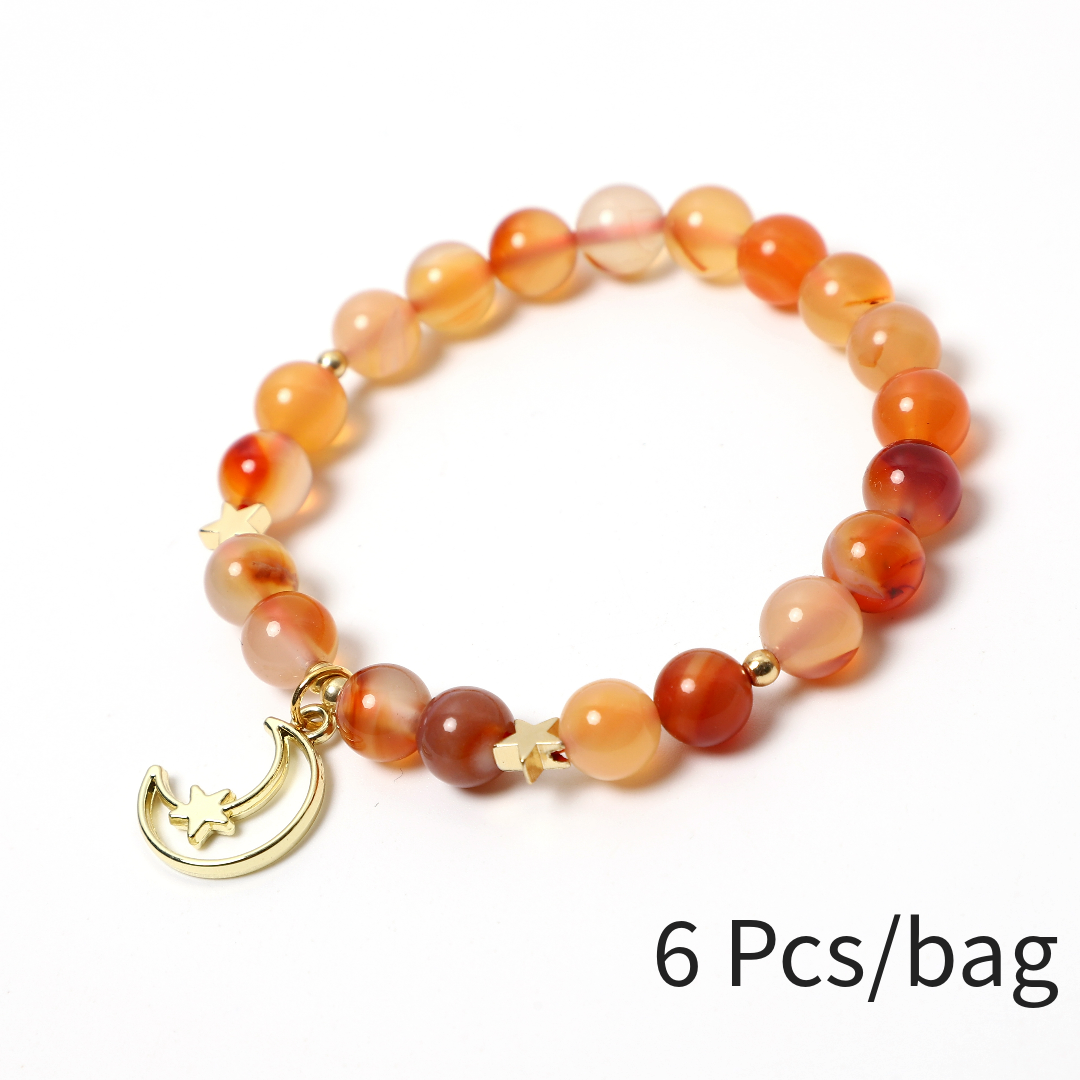 Shine with Our Moon Star Bracelet - Unique Jewelry for Women and Men