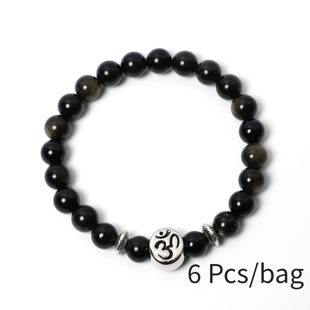 OM Bracelet | Wholesale Women's and Men's Bracelets for Spiritual Harmony