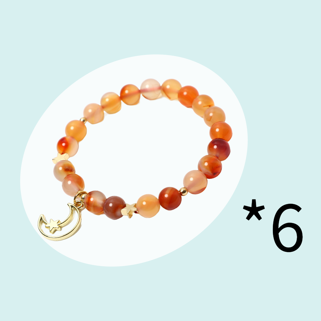 Shine with Our Moon Star Bracelet - Unique Jewelry for Women and Men