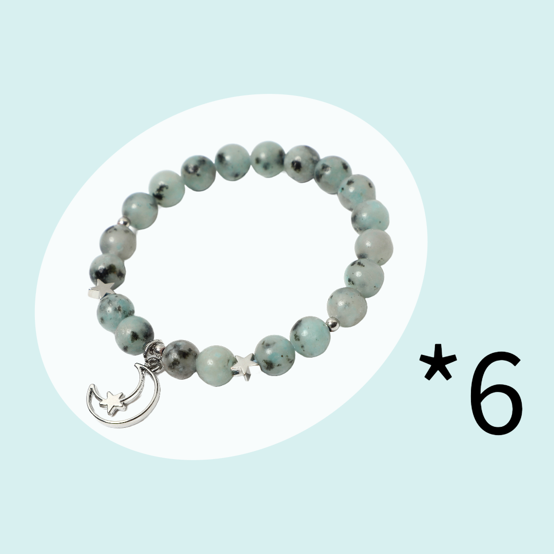 Shine with Our Moon Star Bracelet - Unique Jewelry for Women and Men
