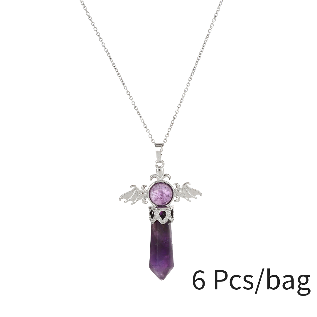 Elegant Angel Wing Pendant - Symbolize Grace and Protection for Women and Men