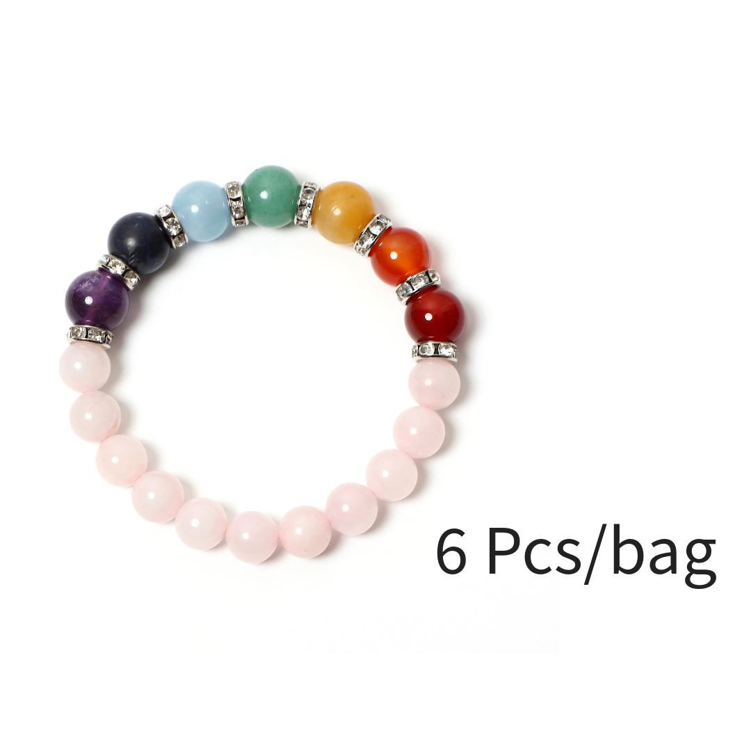 7 Chakras Bracelets | Wholesale Women's and Men's Bracelets for Spiritual Balance