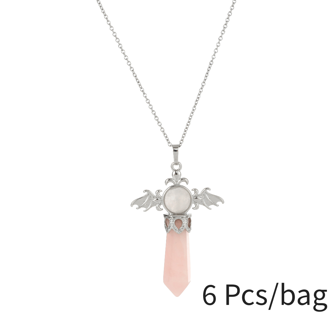 Elegant Angel Wing Pendant - Symbolize Grace and Protection for Women and Men