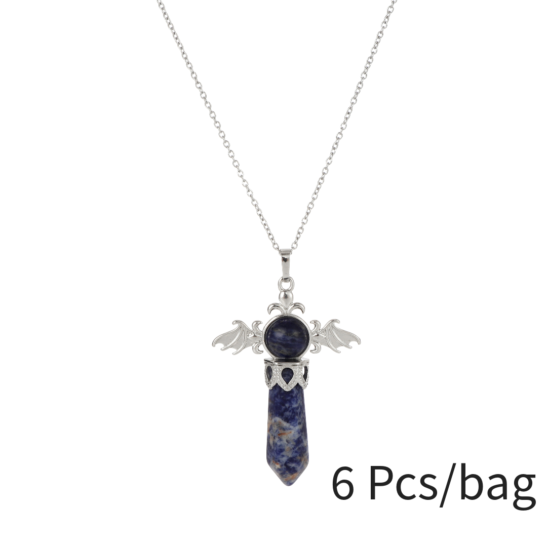 Elegant Angel Wing Pendant - Symbolize Grace and Protection for Women and Men