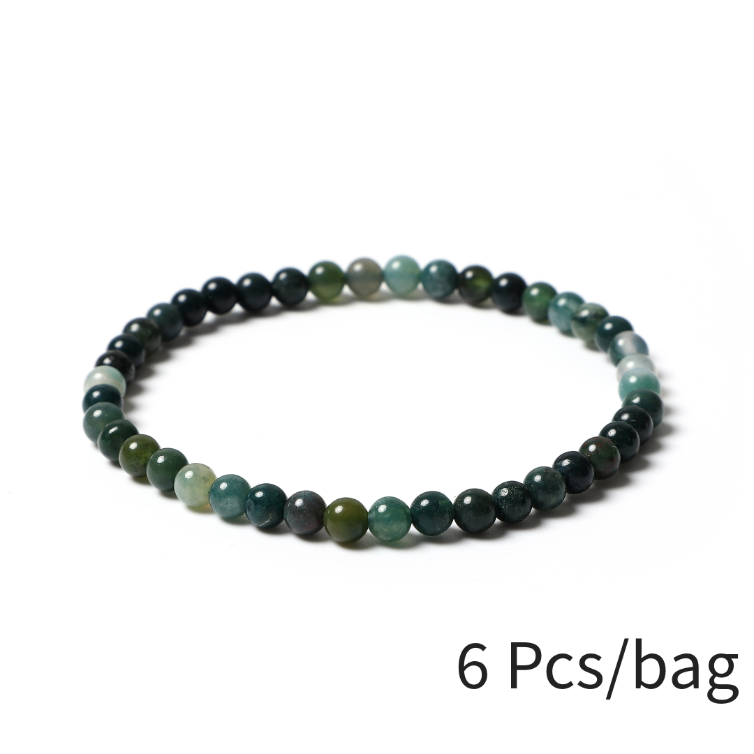 Moss agate bracelet
