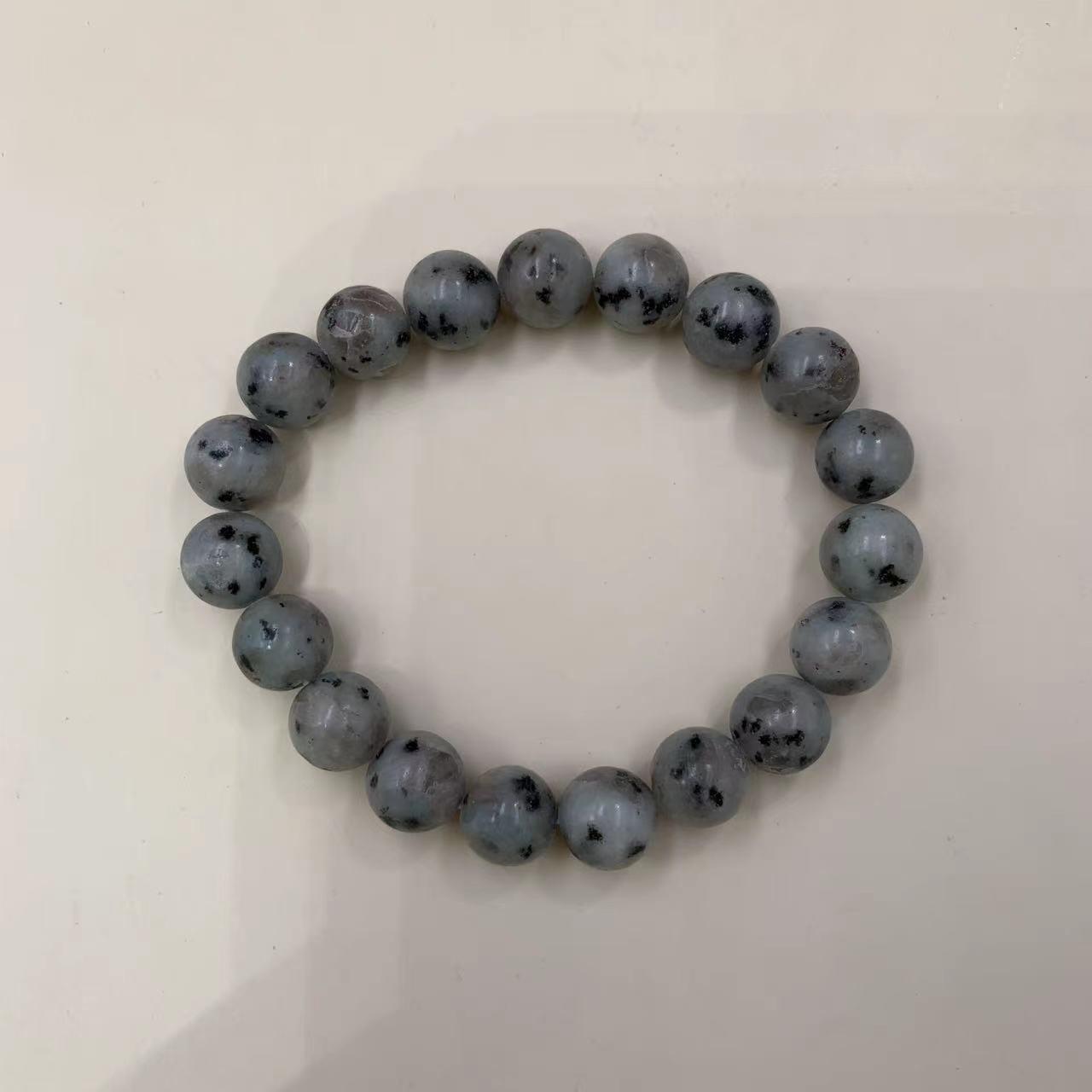 Kiwi Jasper Bracelet Natural Gemstone Round Beads | Peace & Grounding | Wholesale Bulk Pricing