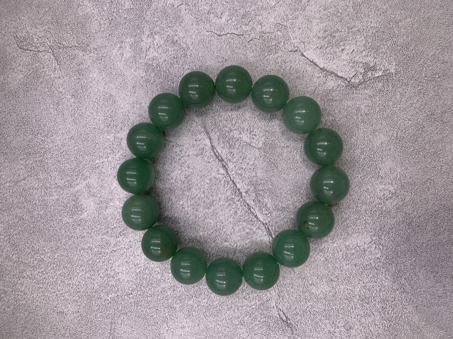 Green Aventurine Bracelet Natural Gemstone Round Beads | Wealthy & Courage | Wholesale Bulk Pricing