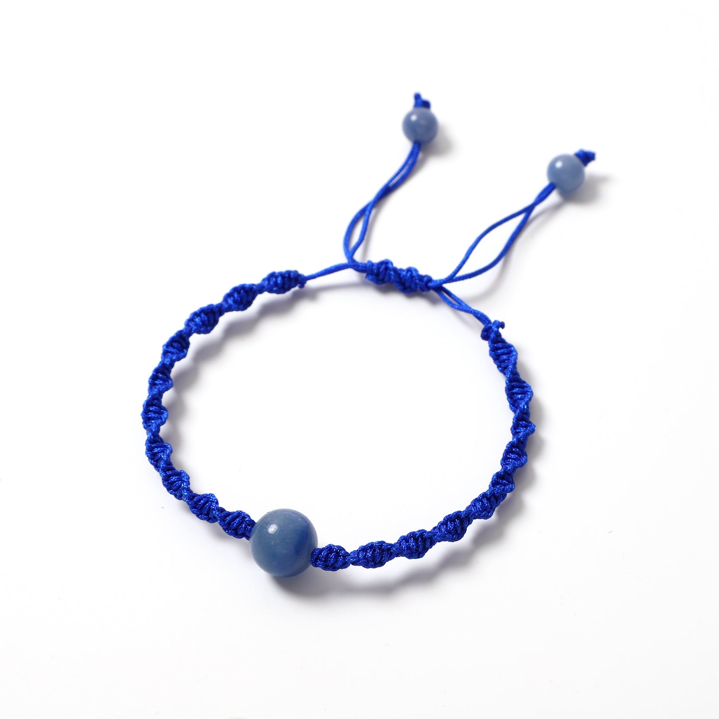 Macrame Bracelet Handcrafted Natural Gemstone Round Beads | Connection & Protection | Wholesale Bulk Pricing