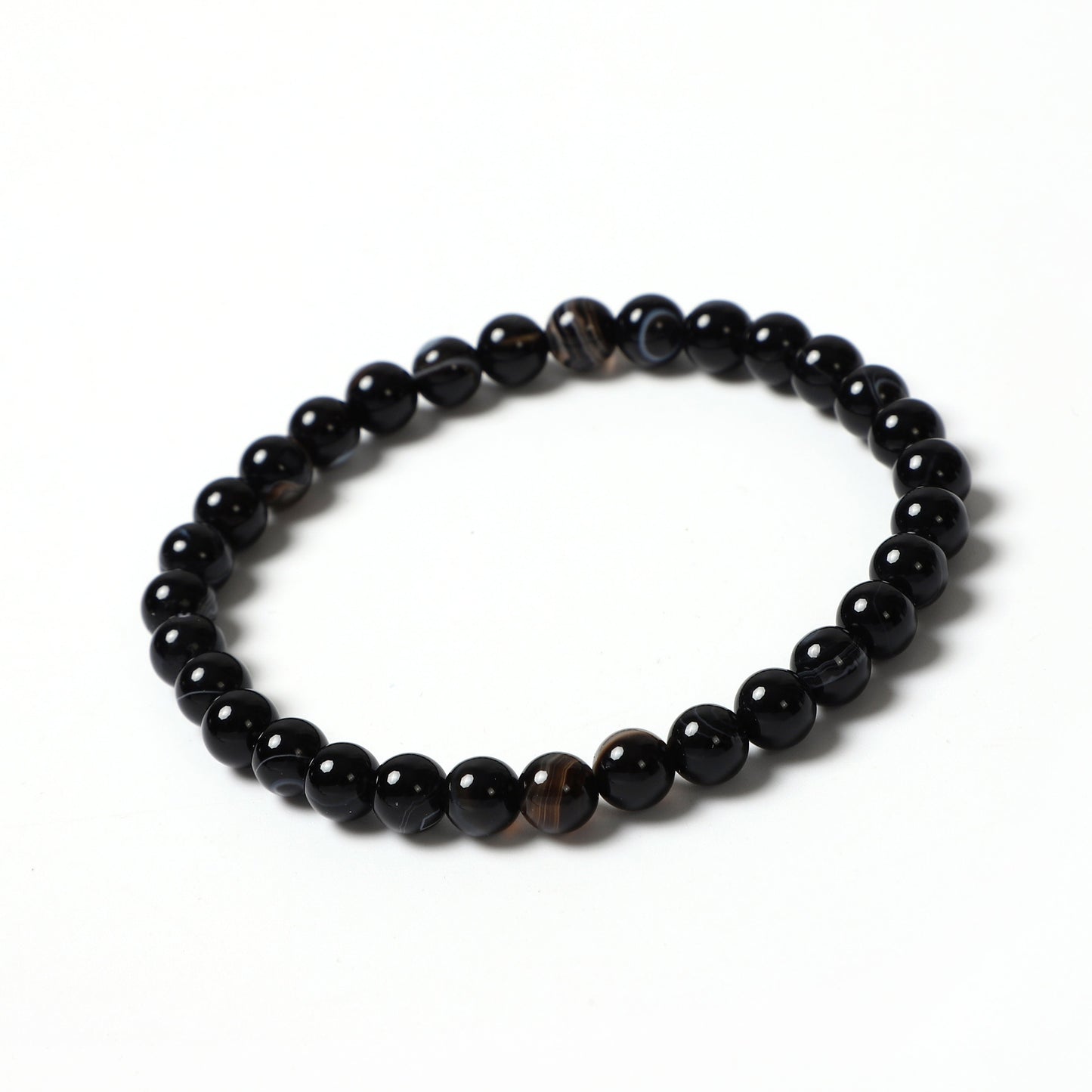 Black  Stripe Agate  Bracelet ROLA DIRECT BUY