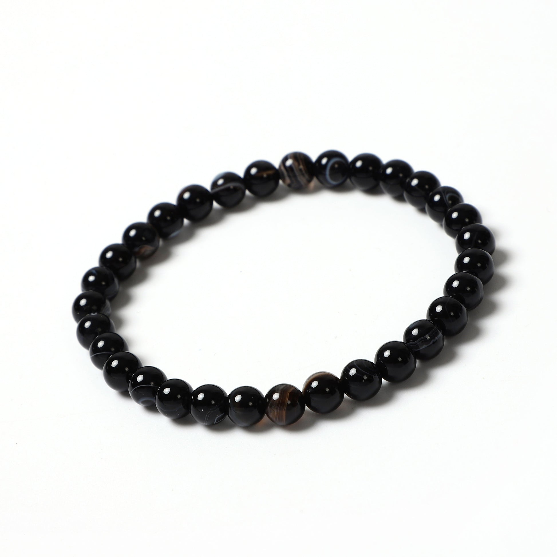 Black  Stripe Agate  Bracelet ROLA DIRECT BUY