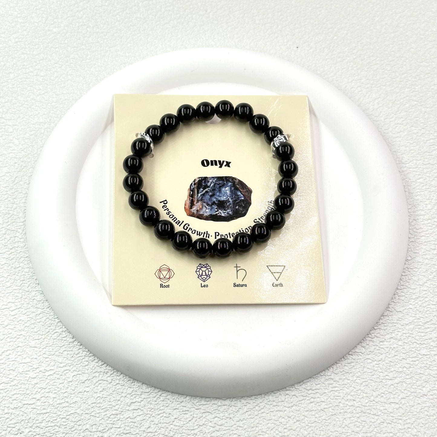 Black onyx  bracelet ROLA DIRECT BUY