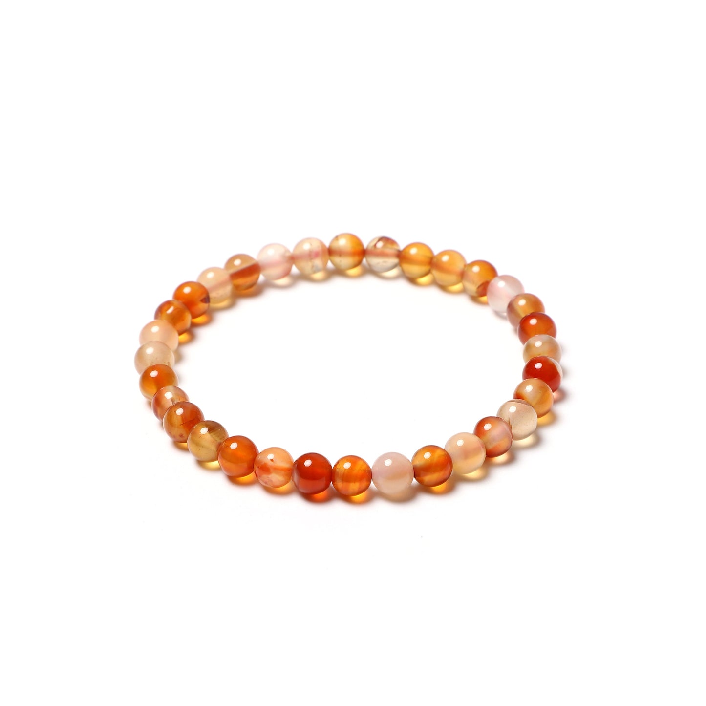 Cornaline Round Bead  bracelet ROLA DIRECT BUY