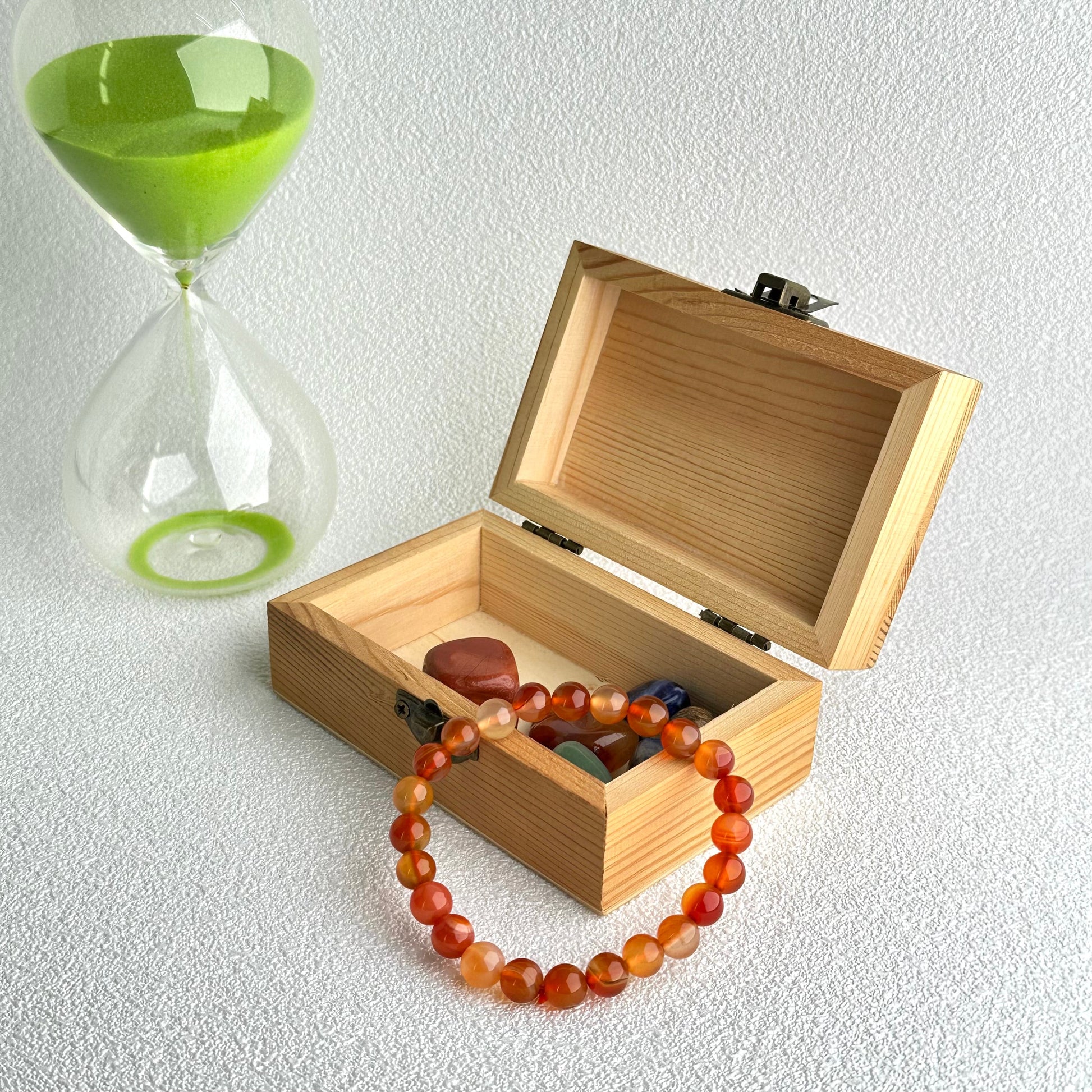 Cornaline Round Bead  bracelet ROLA DIRECT BUY