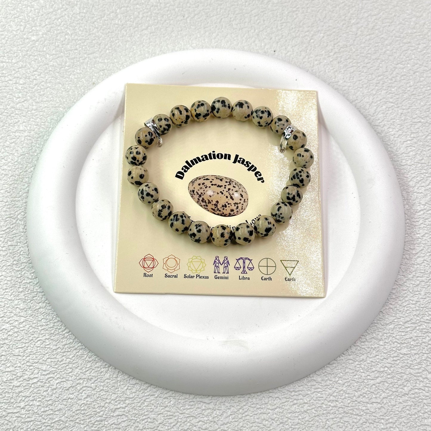 Dalmation Jasper bracelet ROLA DIRECT BUY