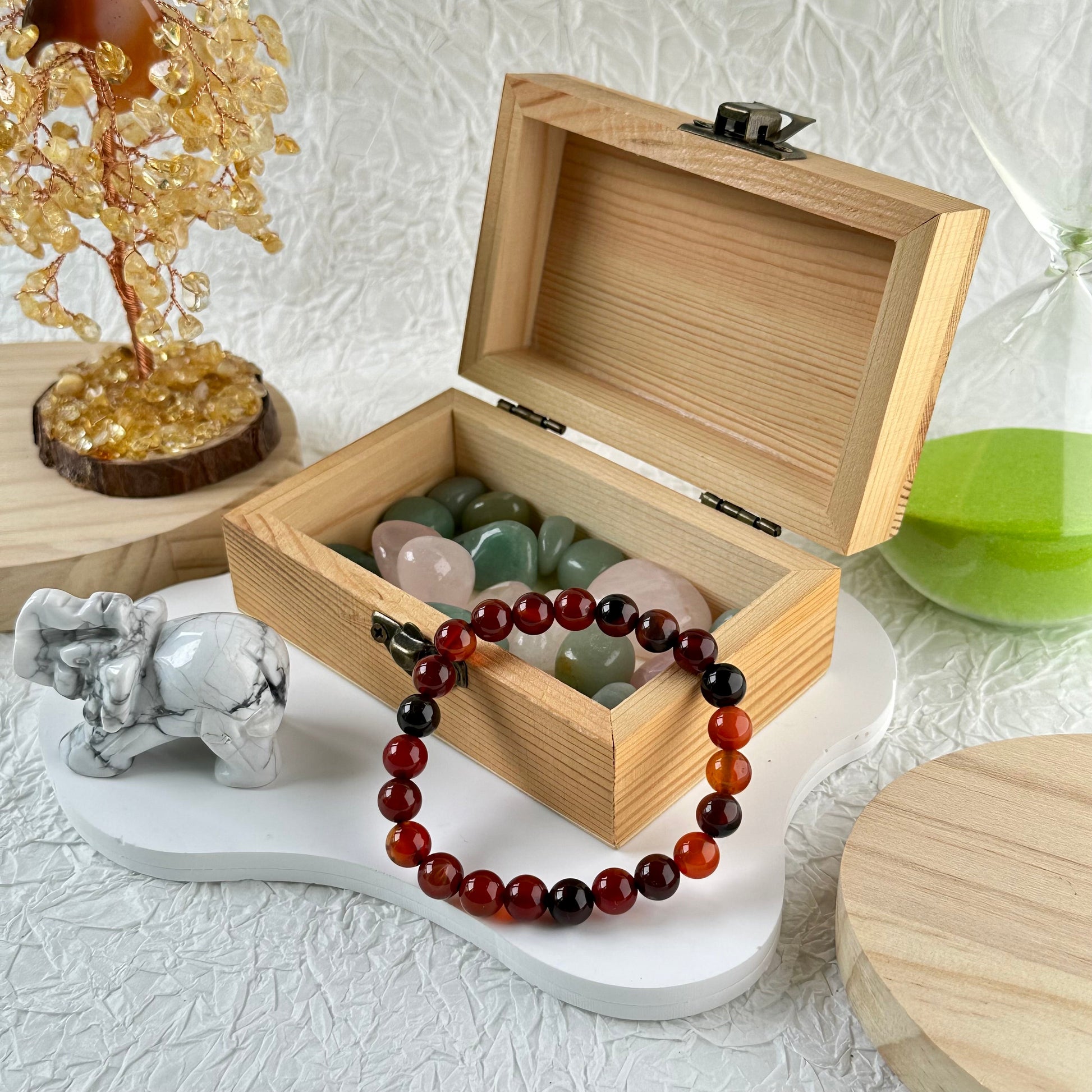 Dream Agate Round Bead  bracelet ROLA DIRECT BUY