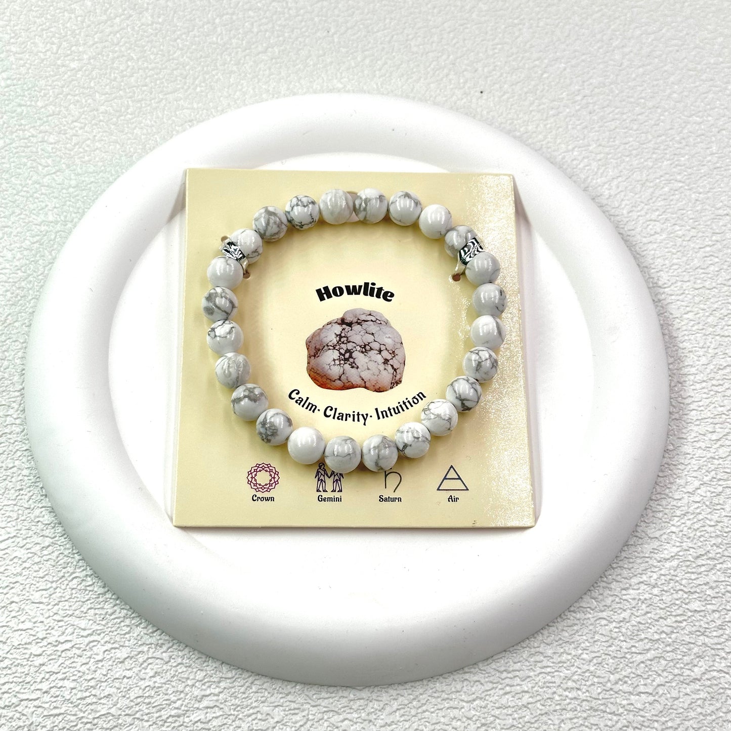 Howlite  bracelet ROLA DIRECT BUY