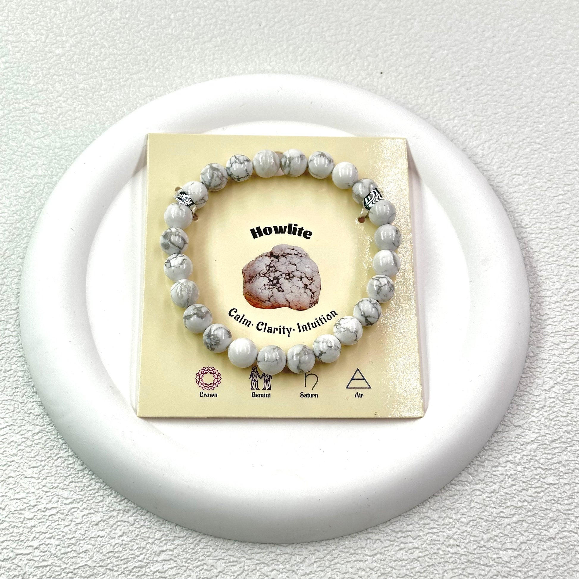 Howlite  bracelet ROLA DIRECT BUY