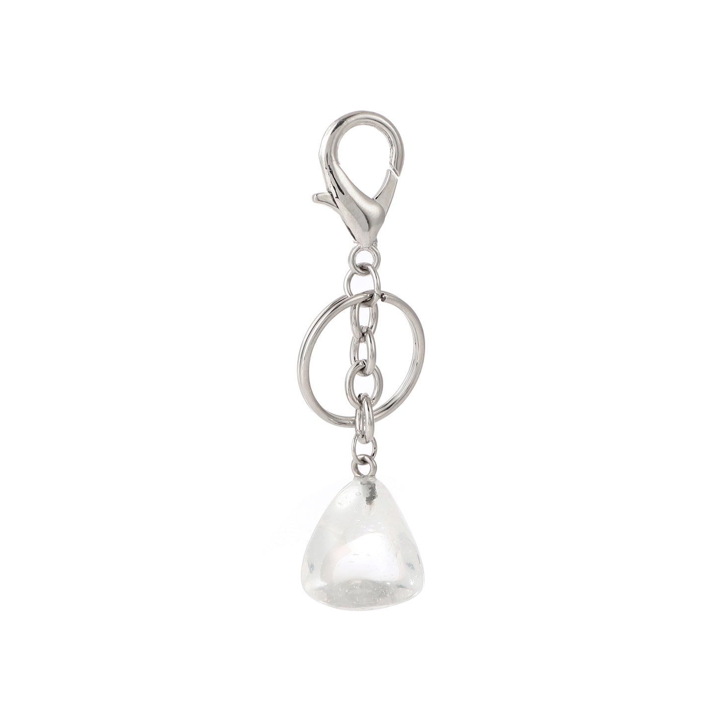 Tumbled Stone Keychain