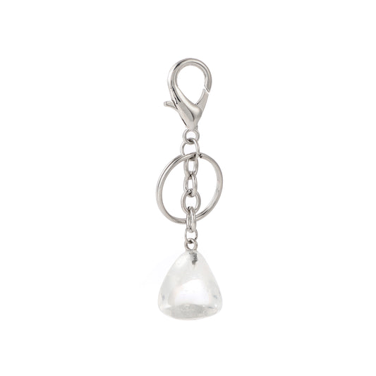 Tumbled Stone Keychain