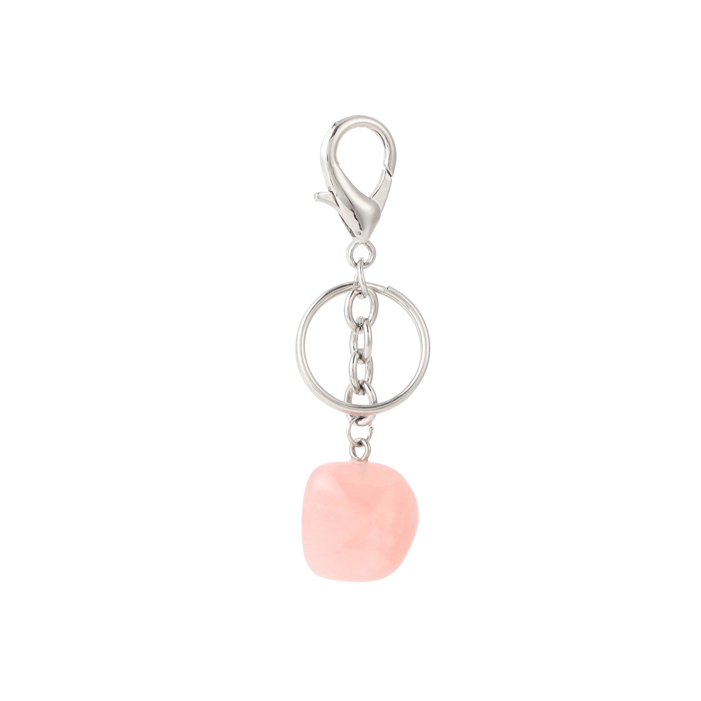 Tumbled Stone Keychain