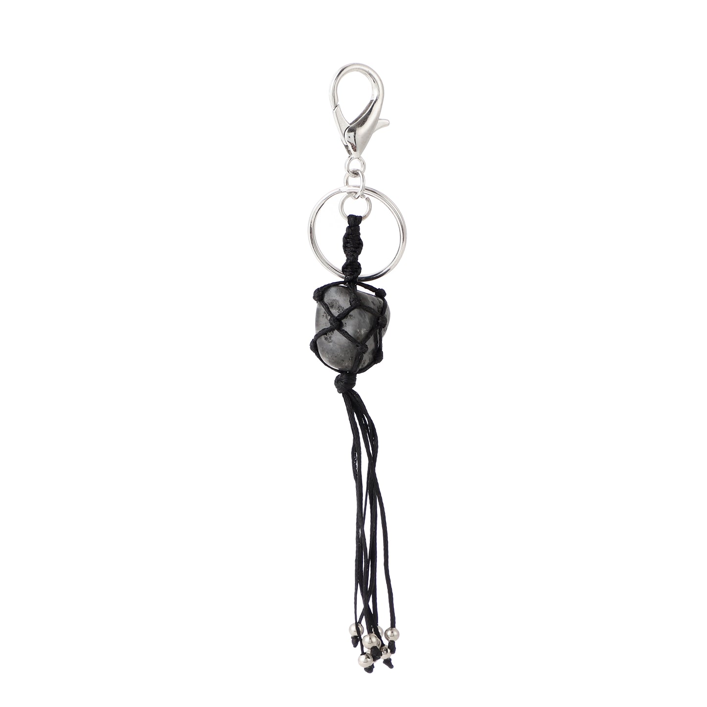 Gemstone Handmade Weaved Keychain