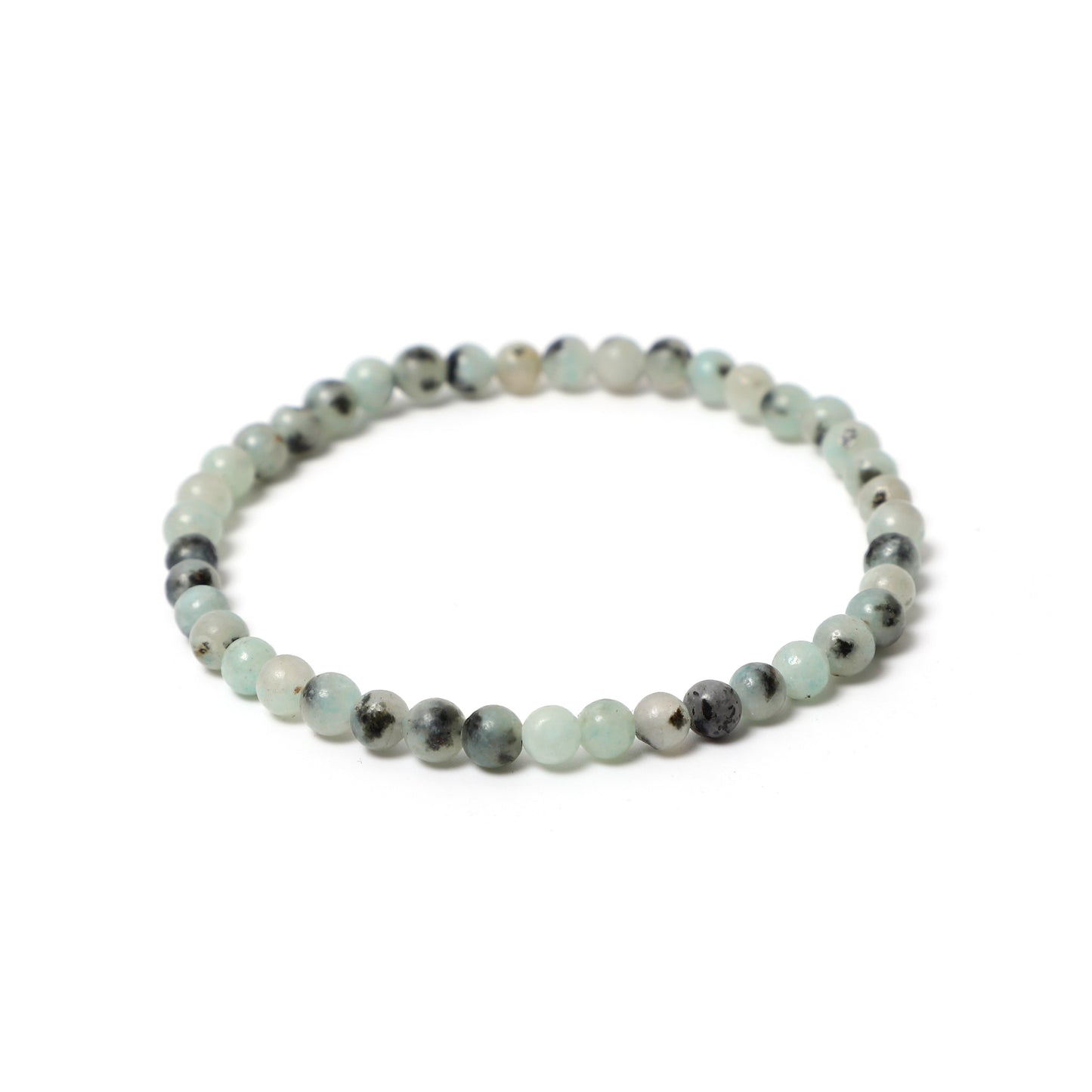 Kiwi Jasper Round Bead  bracelet ROLA DIRECT BUY