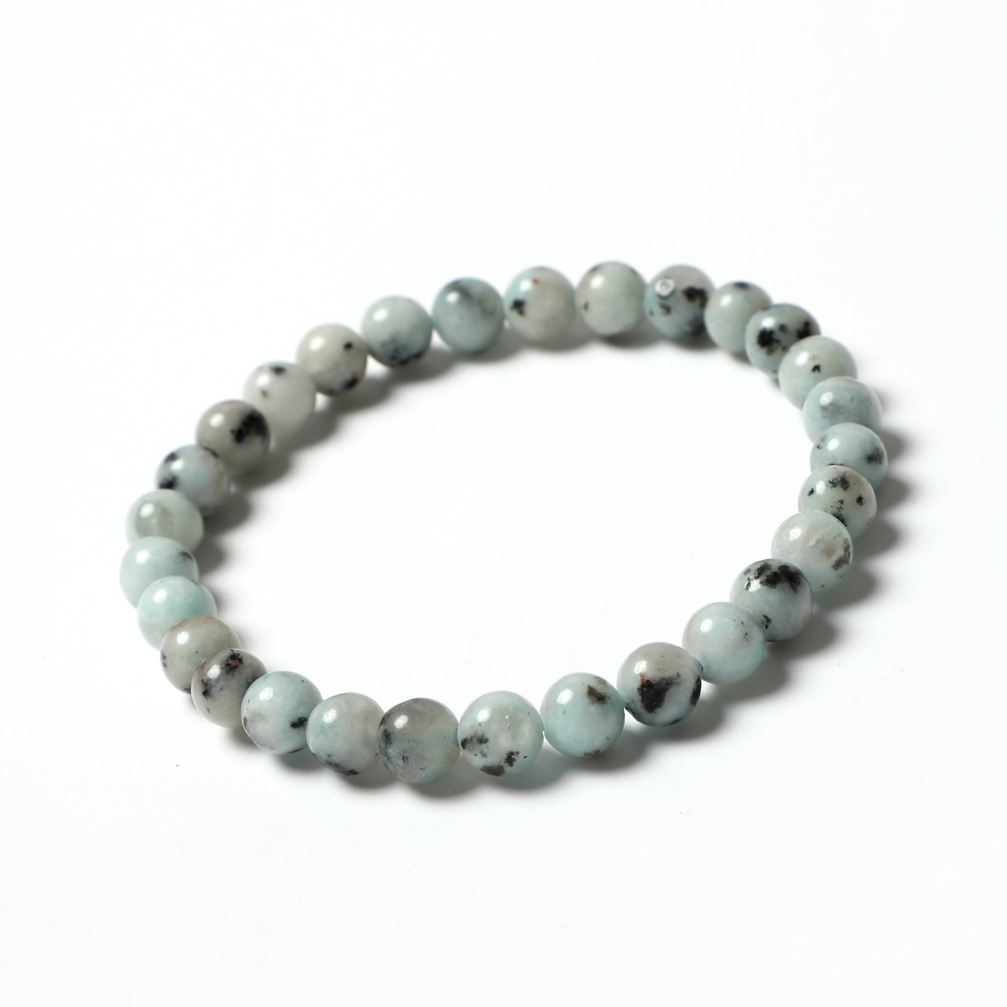 Kiwi Jasper Round Bead  bracelet ROLA DIRECT BUY