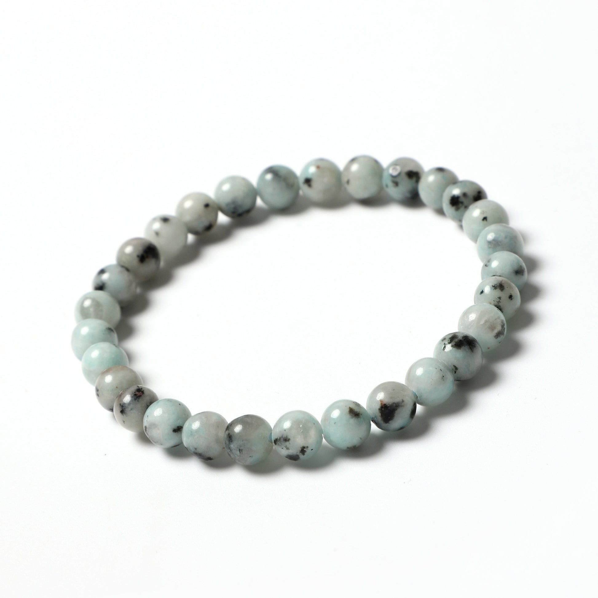 Kiwi Jasper Round Bead  bracelet ROLA DIRECT BUY