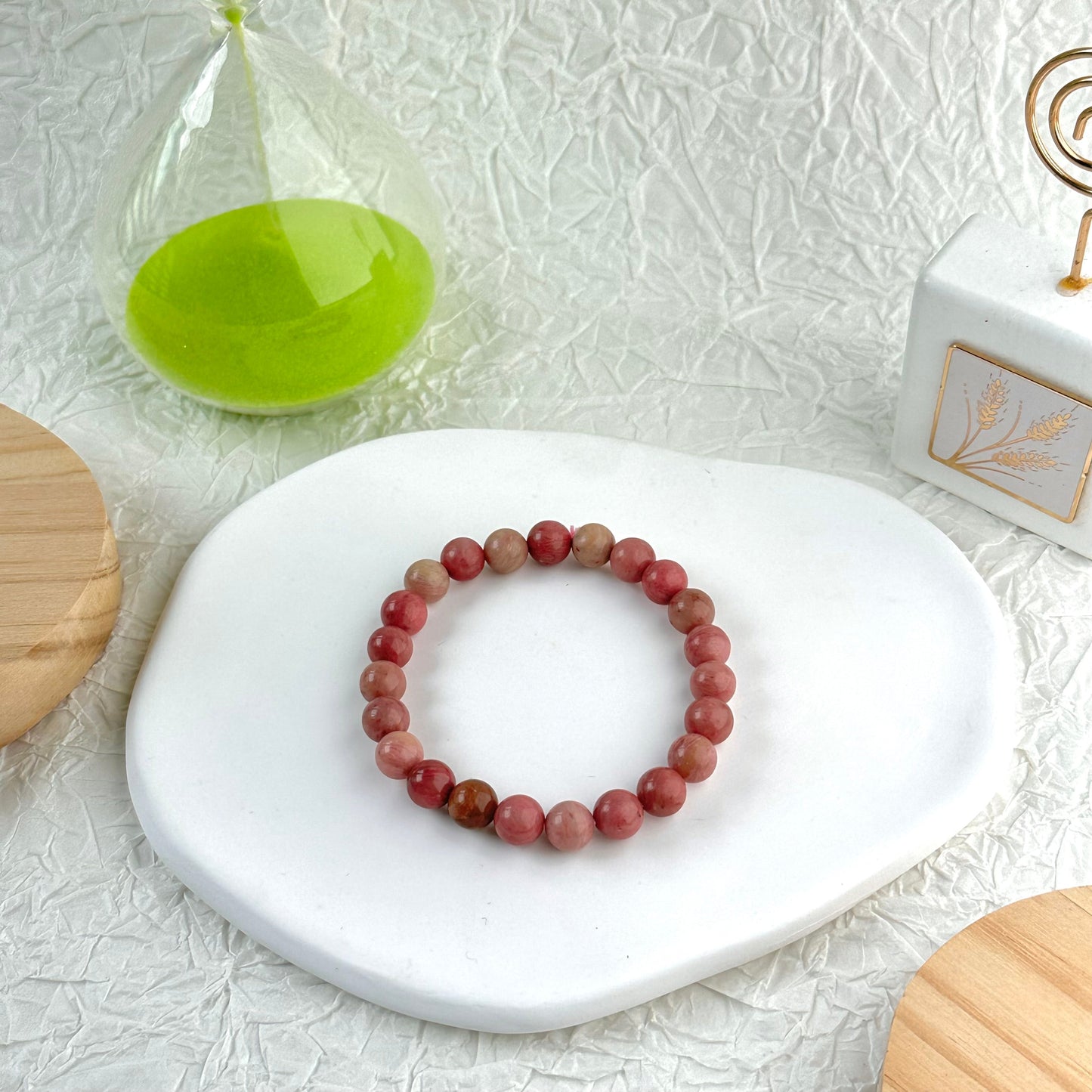 Pink Rhodonite  bracelet ROLA DIRECT BUY