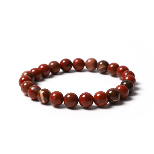 Red Jasper Round Bead  bracelet ROLA DIRECT BUY