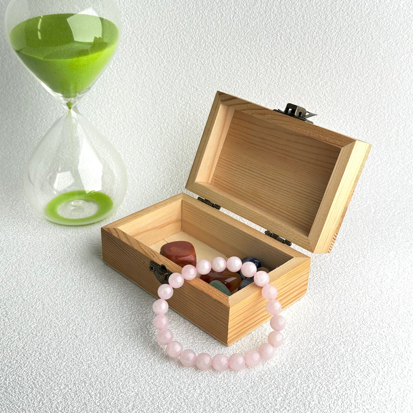 Rose quartz round beads Elastic bracelet ROLA DIRECT BUY