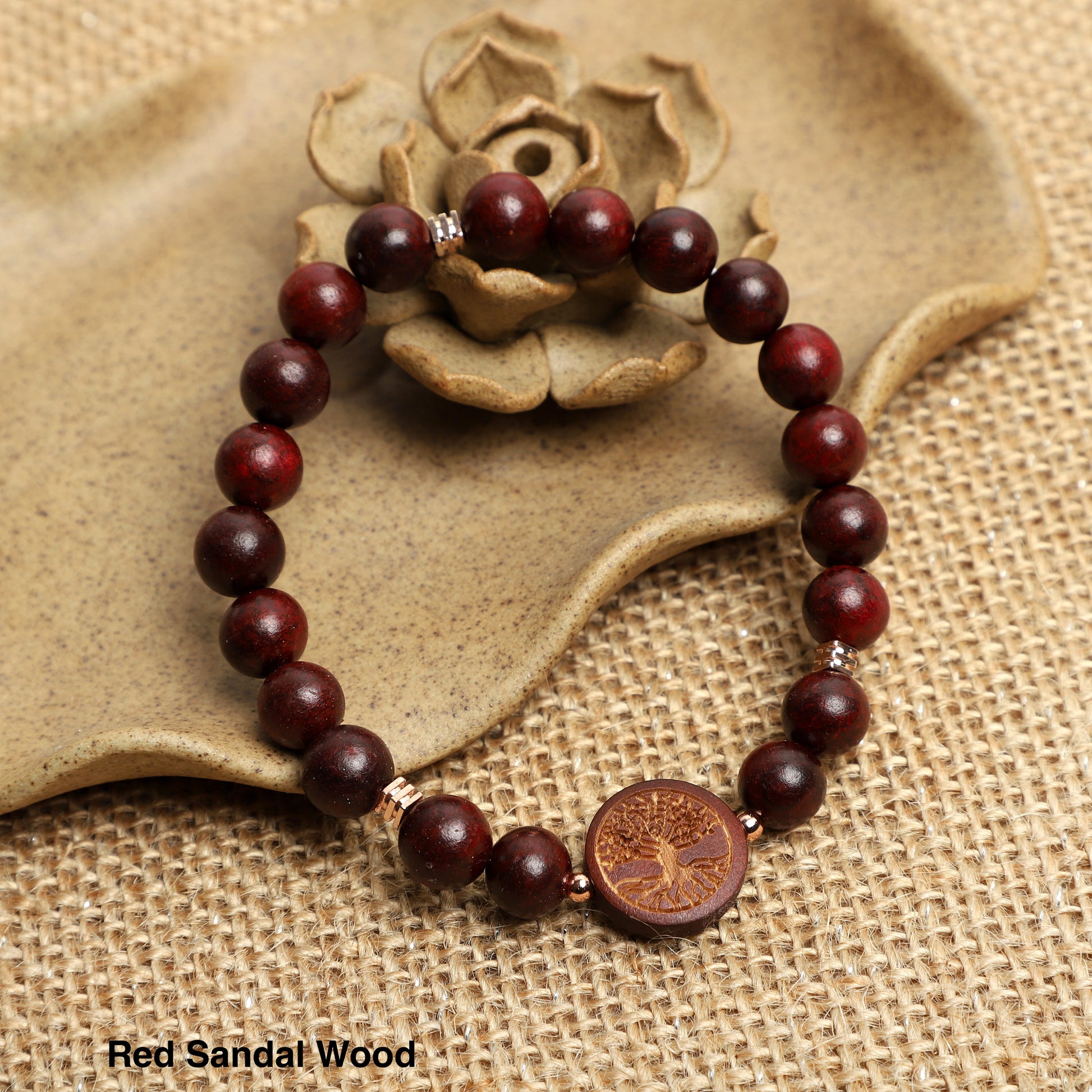 "The Tree of Life"  Bracelets ( 8mm Lava, Wooden, Gemstone beads ) ROLA DIRECT BUY