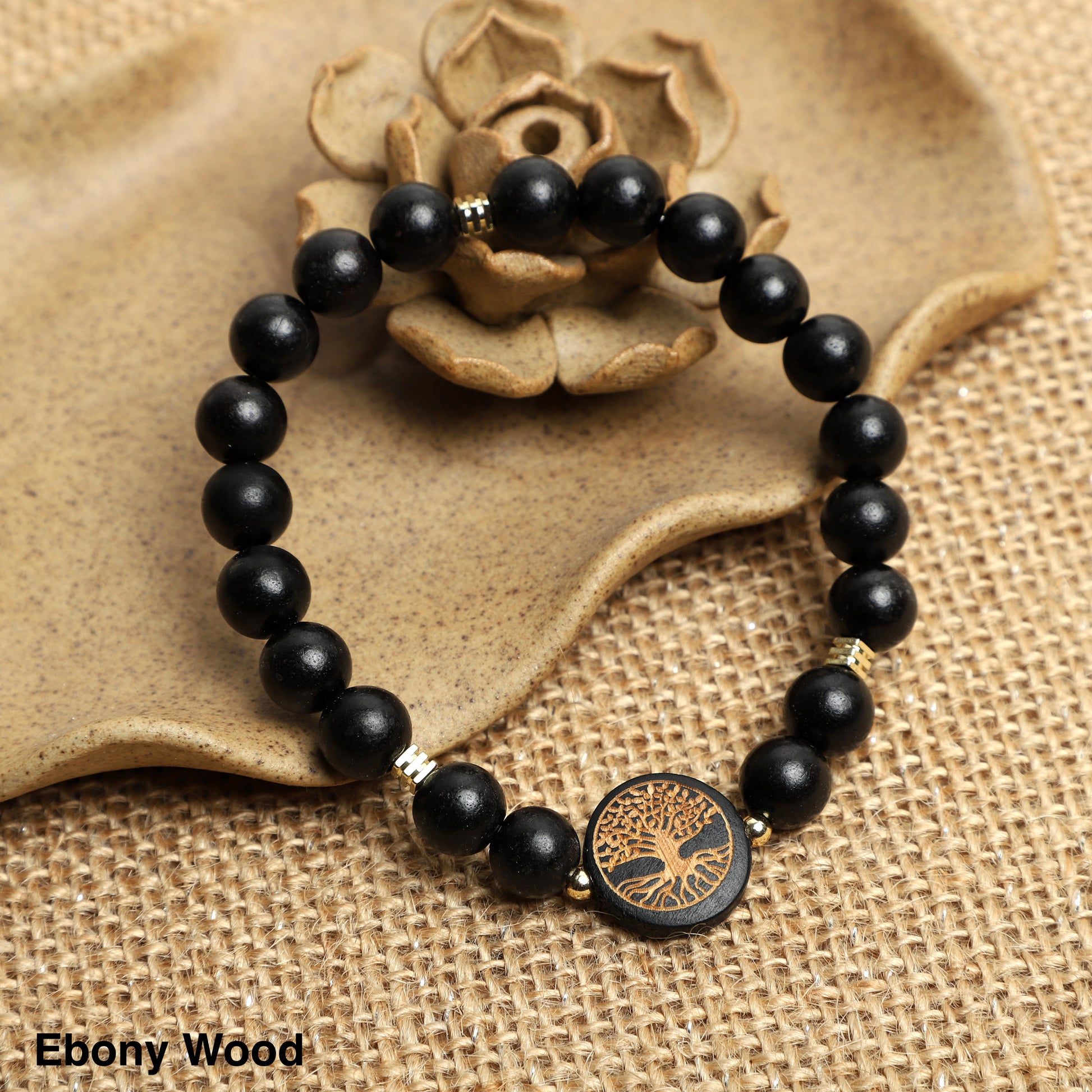 "The Tree of Life"  Bracelets ( 8mm Lava, Wooden, Gemstone beads ) ROLA DIRECT BUY