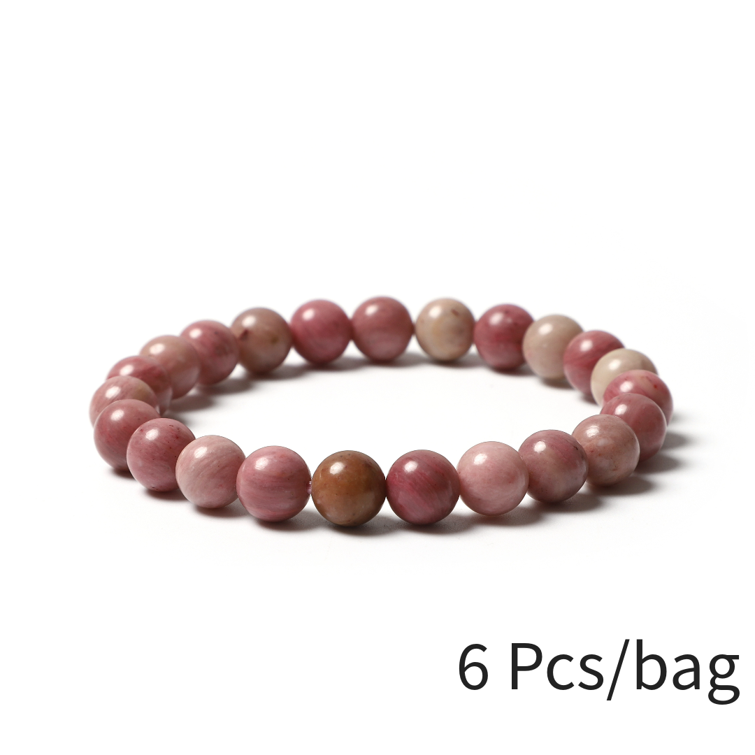 Pink Rhodonite bracelet