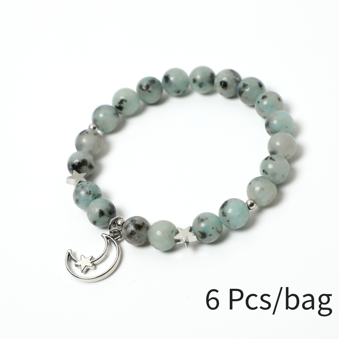Shine with Our Moon Star Bracelet - Unique Jewelry for Women and Men