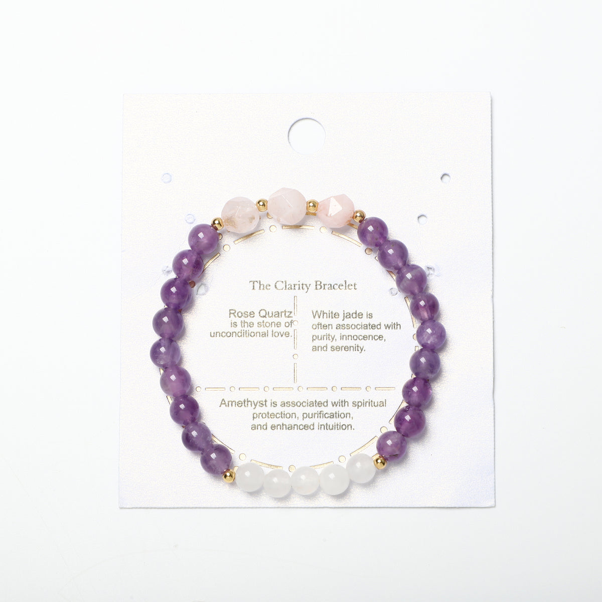 Mixed Bead Bracelet Natural Gemstone | Grounding & Protection| Wholesale Bulk Pricing