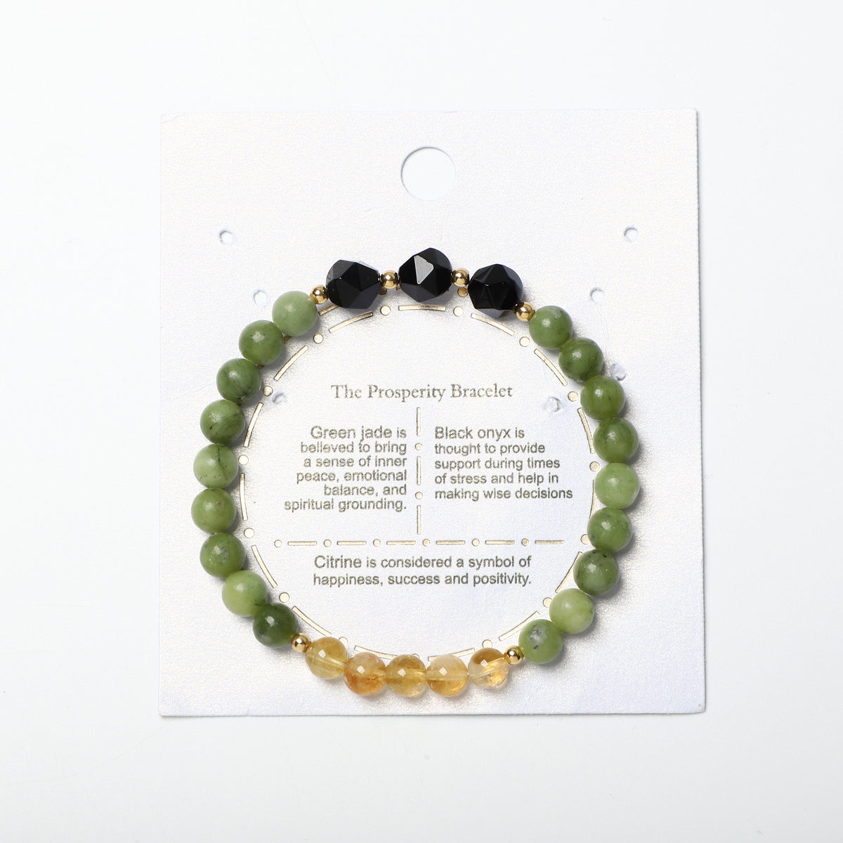 Mixed Bead Bracelet Natural Gemstone | Grounding & Protection| Wholesale Bulk Pricing