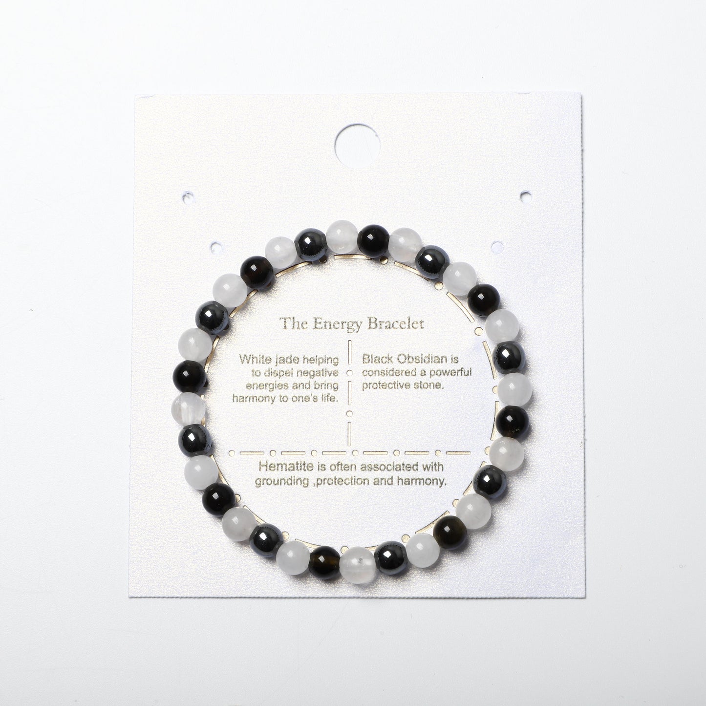 Multicolor Bracelet Natural Gemstone 6mm Round Beads | Grounding & Healing | Wholesale Bulk Pricing