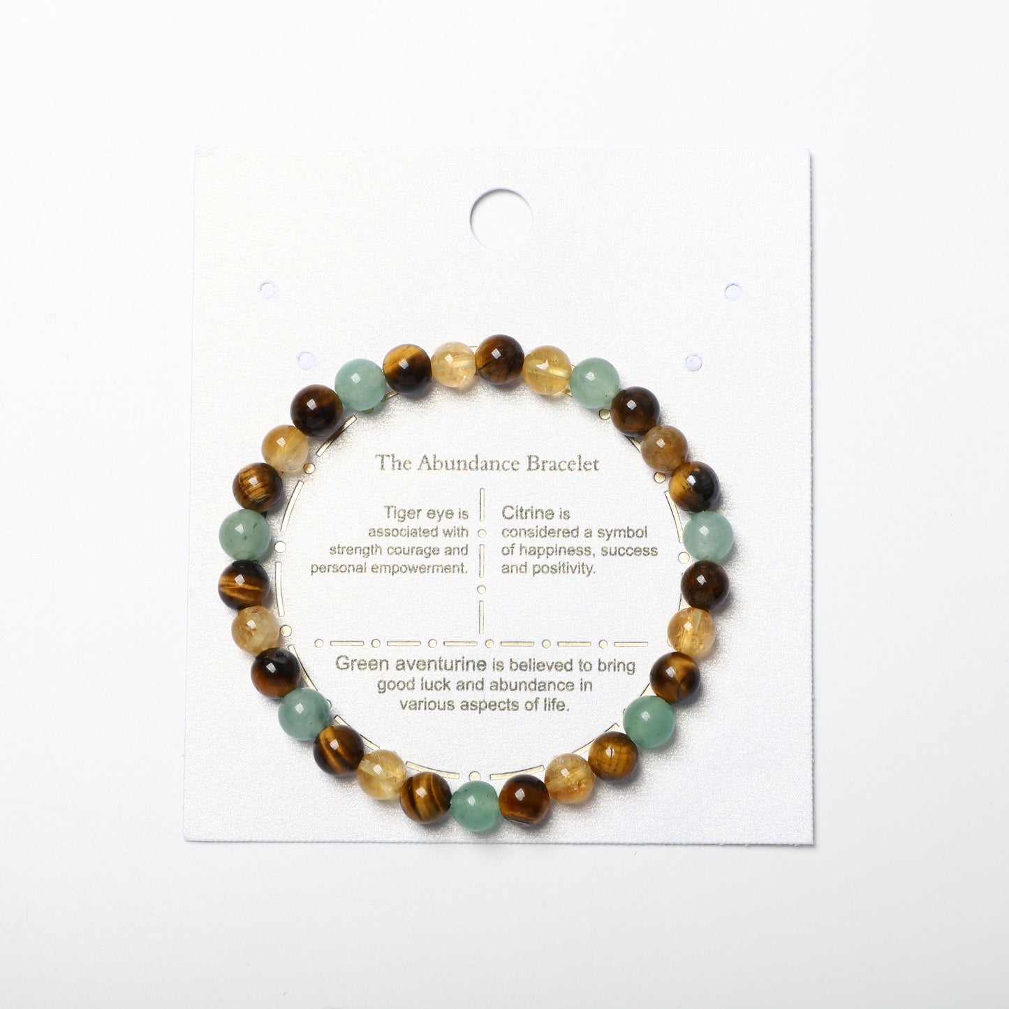 Multicolor Bracelet Natural Gemstone 6mm Round Beads | Grounding & Healing | Wholesale Bulk Pricing