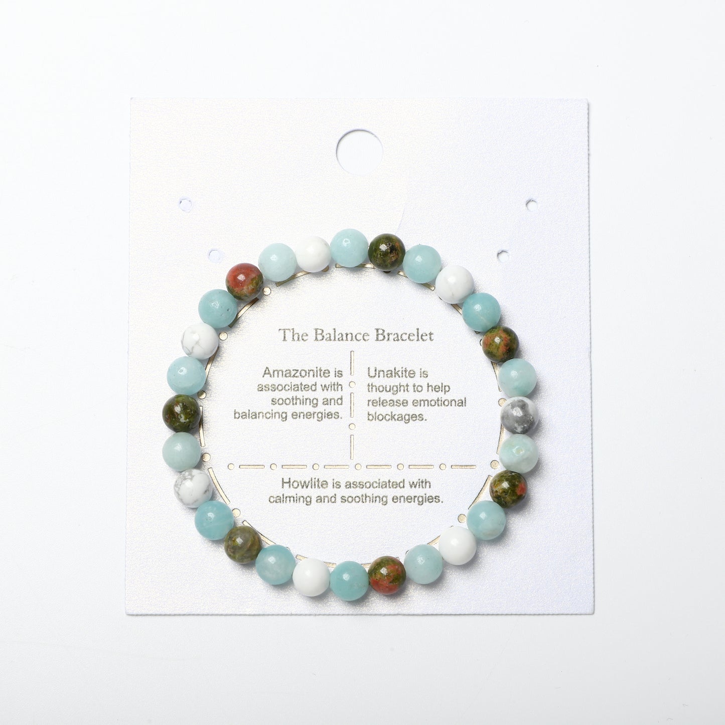Multicolor Bracelet Natural Gemstone 6mm Round Beads | Grounding & Healing | Wholesale Bulk Pricing