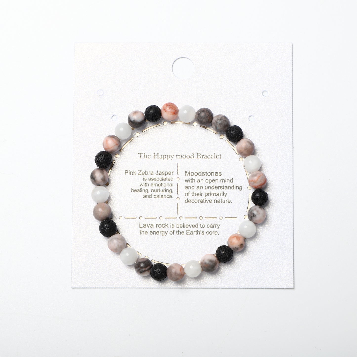Multicolor Bracelet Natural Gemstone 6mm Round Beads | Grounding & Healing | Wholesale Bulk Pricing