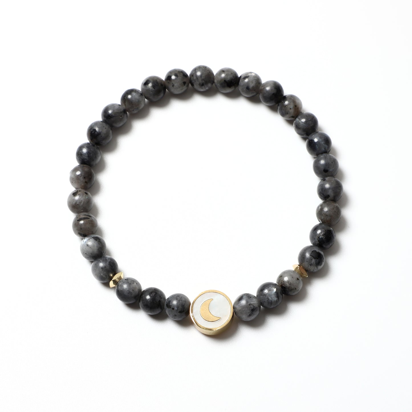Moon Bracelet Genuine Natural Gemstone Beaded | Hope & Luck | Wholesale Bulk Pricing