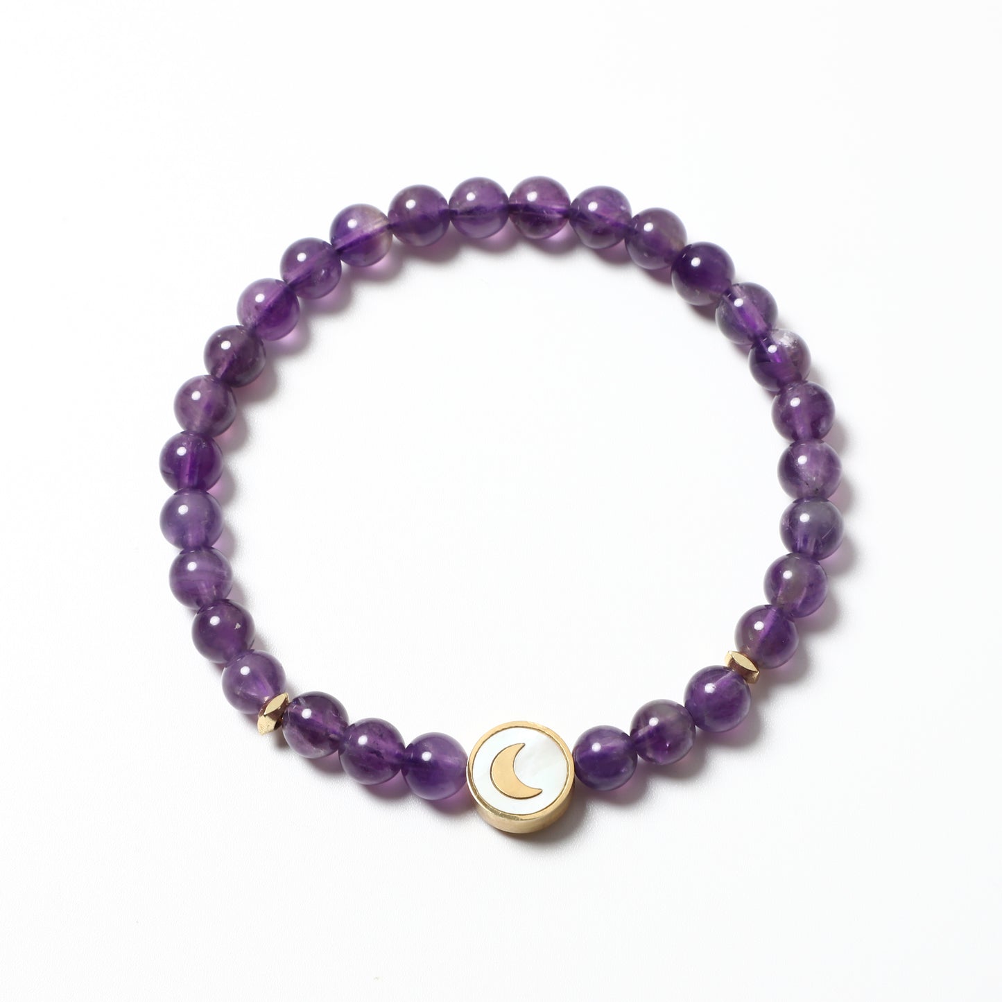 Moon Bracelet Genuine Natural Gemstone Beaded | Hope & Luck | Wholesale Bulk Pricing