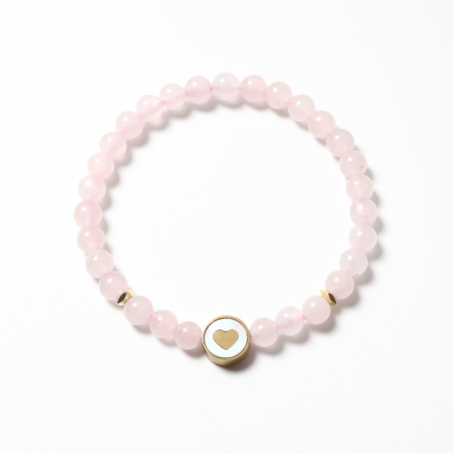 Heart Bracelet Genuine Natural Gemstone Beaded | Love & Blessing | Wholesale Bulk Pricing