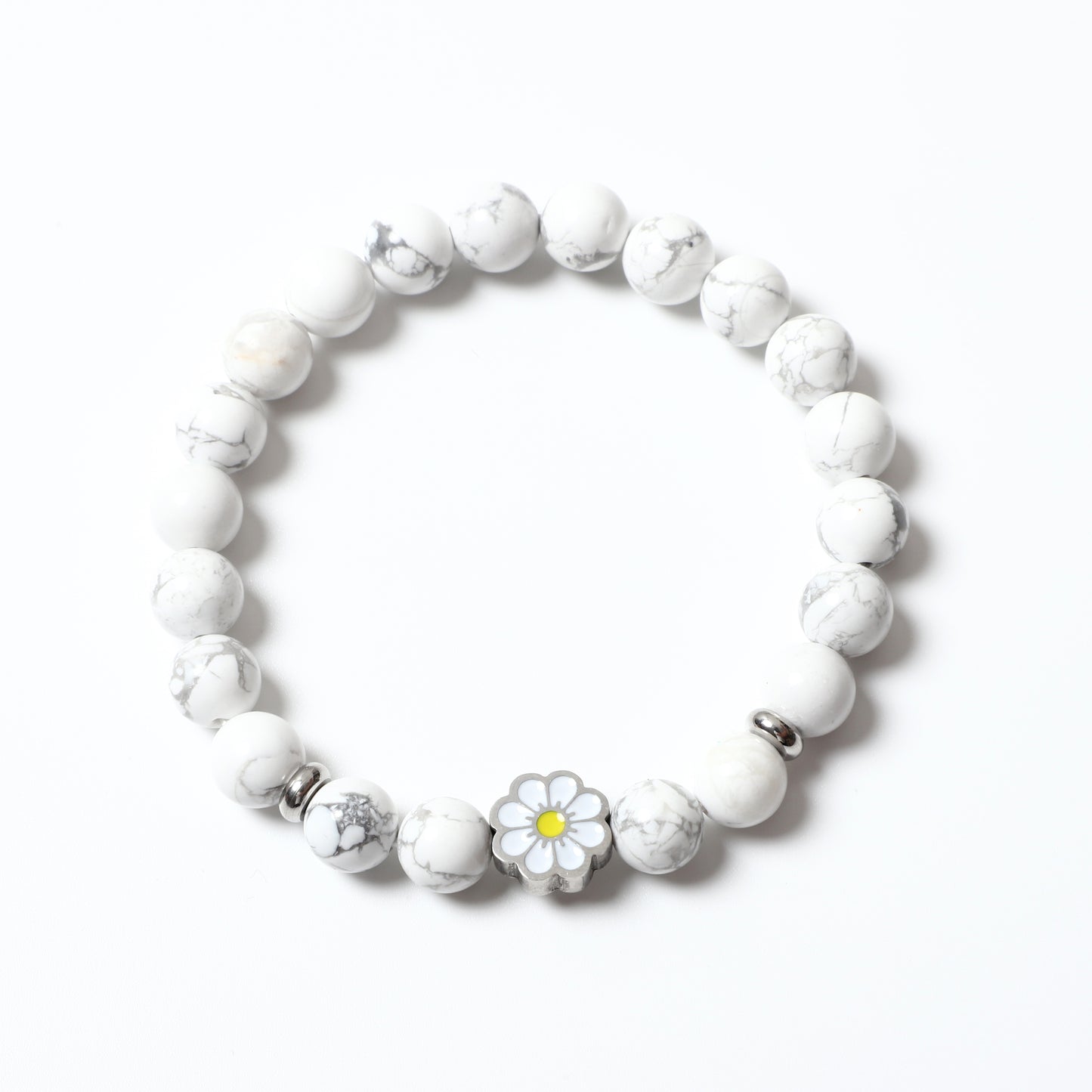Sunflower Bracelet Real Natural Gemstone Round Beads 8mm | Faithfulness & Happiness | Wholesale Bulk Pricing