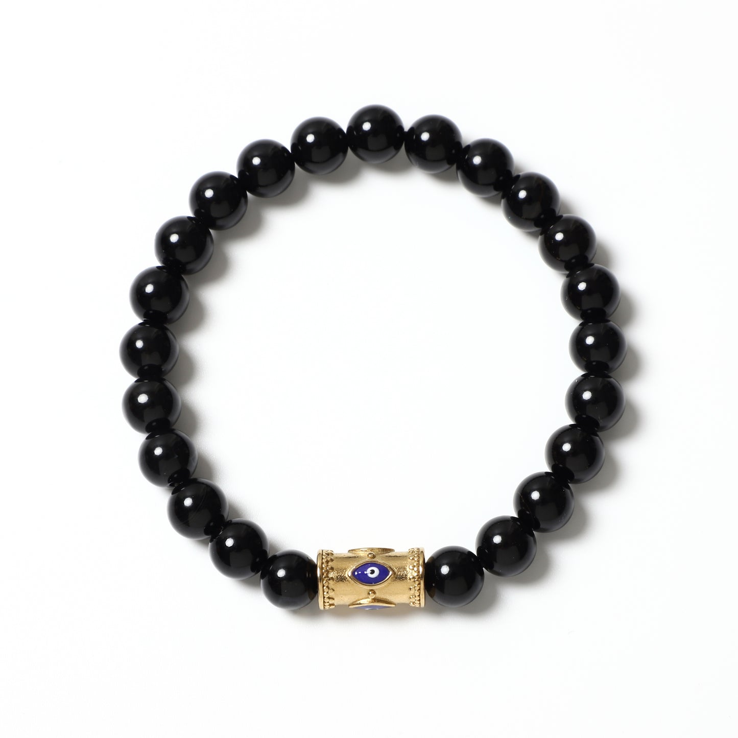 Evil Eye Bracelet Natural Gemstone Beaded | Protection & Courage | Wholesale Bulk Pricing