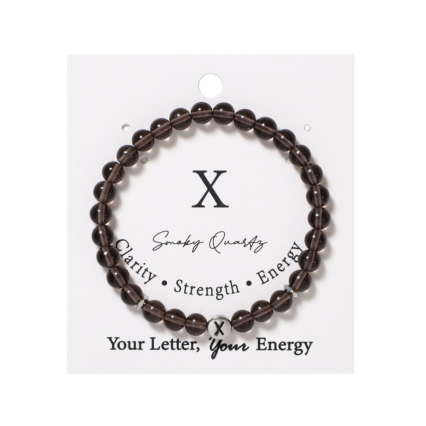 26 Letters Bracelets Natural Gemstone Beaded | Protection & Calm | Wholesale Bulk Pricing