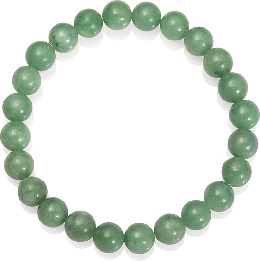 Green Jade Bracelet Natural Gemstone Beaded | Prosperity & Good Luck | Wholesale Bulk Pricing