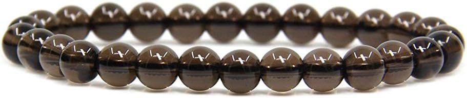 Smoky Quartz Bracelet Natural Gemstone Beaded | Grounding & Protection | Wholesale Bulk Pricing